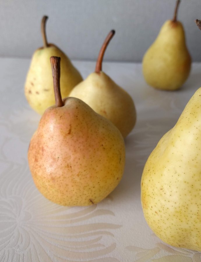 Pear compote <fruit in the fall>