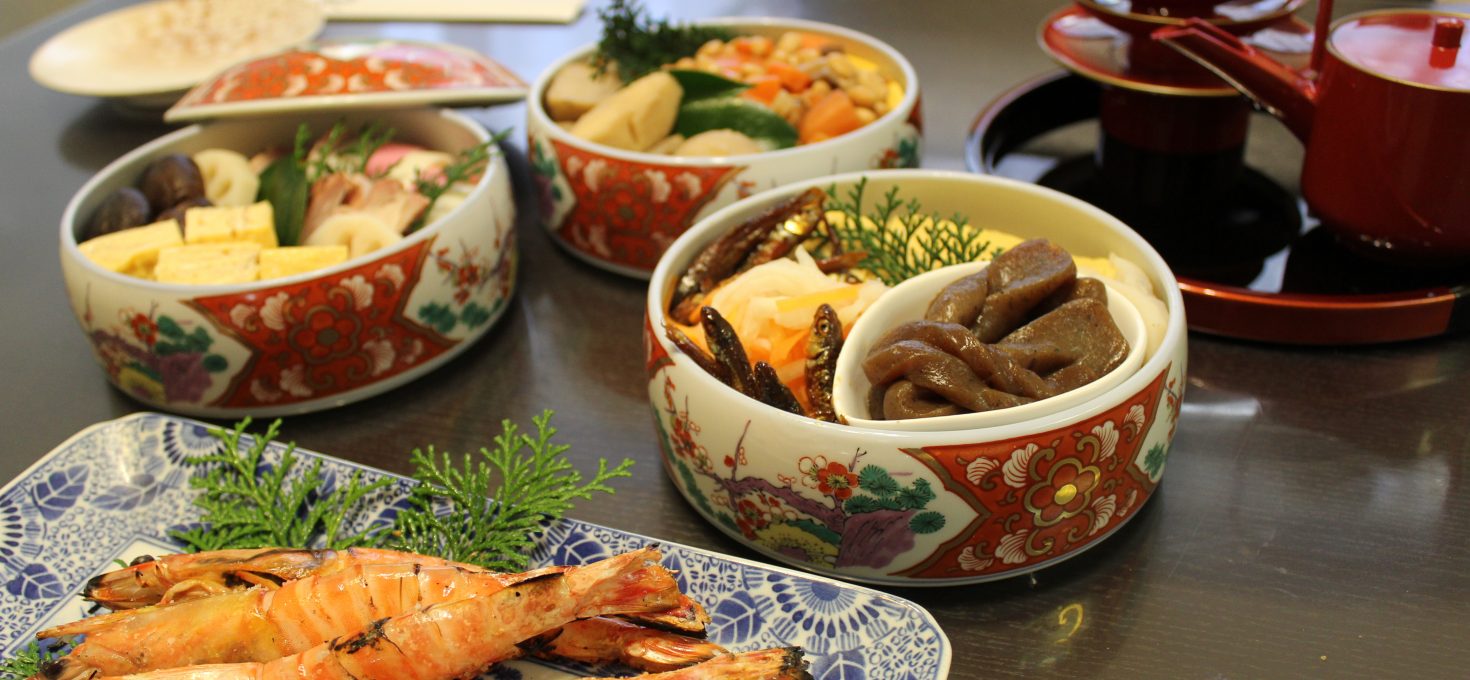 Osechi New year’s dishes